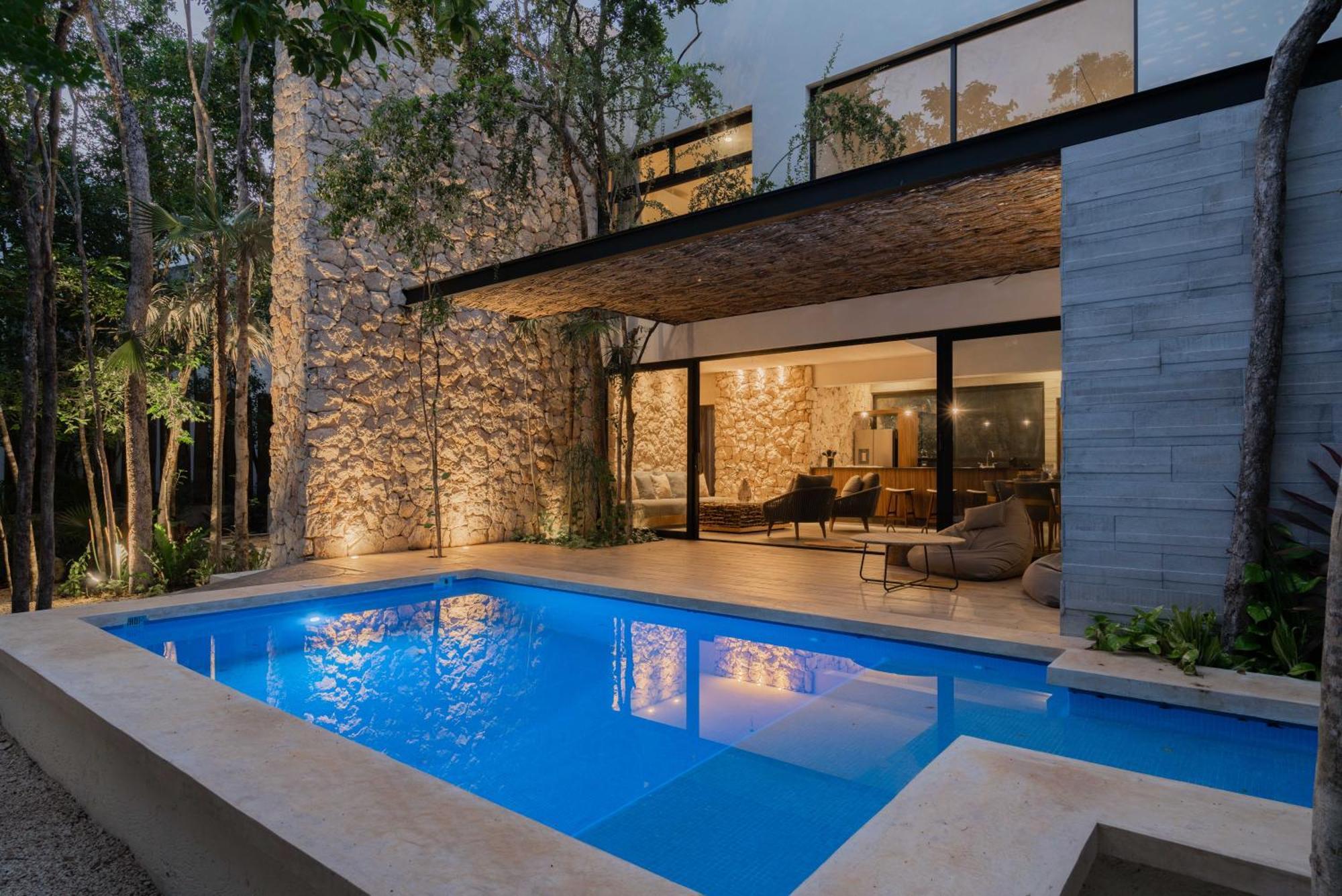 Twelve O'Clock - Luxury Villas Тулум Экстерьер фото