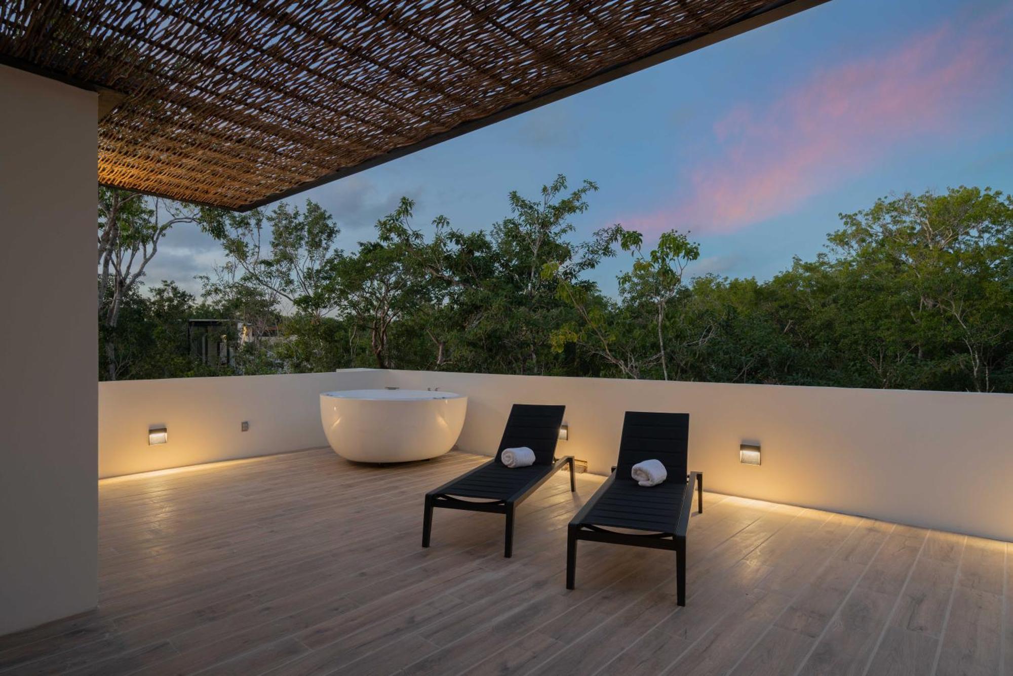 Twelve O'Clock - Luxury Villas Тулум Экстерьер фото